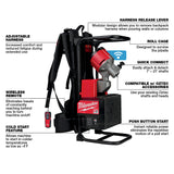 Milwaukee MXF371-2XC MX FUEL Backpack Concrete Vibrator Kit w/ Two Batteries and Charger - 7