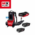 Milwaukee MXF600-2HD MX FUEL Backpack Blower Kit with 2 Batteries/Rapid Charger