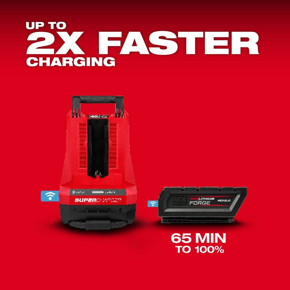 Milwaukee MXFSC-1HD12 MX FUEL REDLITHIUM FORGE HD12.0 Battery/Super Charger Expansion Kit - 7