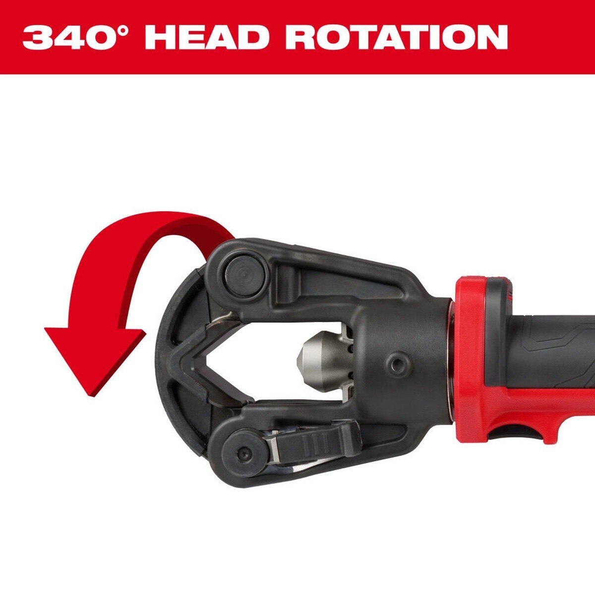 Burndy PAT644LI M18 FORCE LOGIC 11T Dieless Latched Linear Utility Crimper Bare Tool - 3