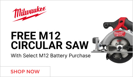 Milwaukee - Free Good with Select M12 Battery Purchase