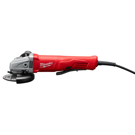 Milwaukee 6141-30 4-1/2" 11 Amp Small Angle Paddle Grinder, Lock on