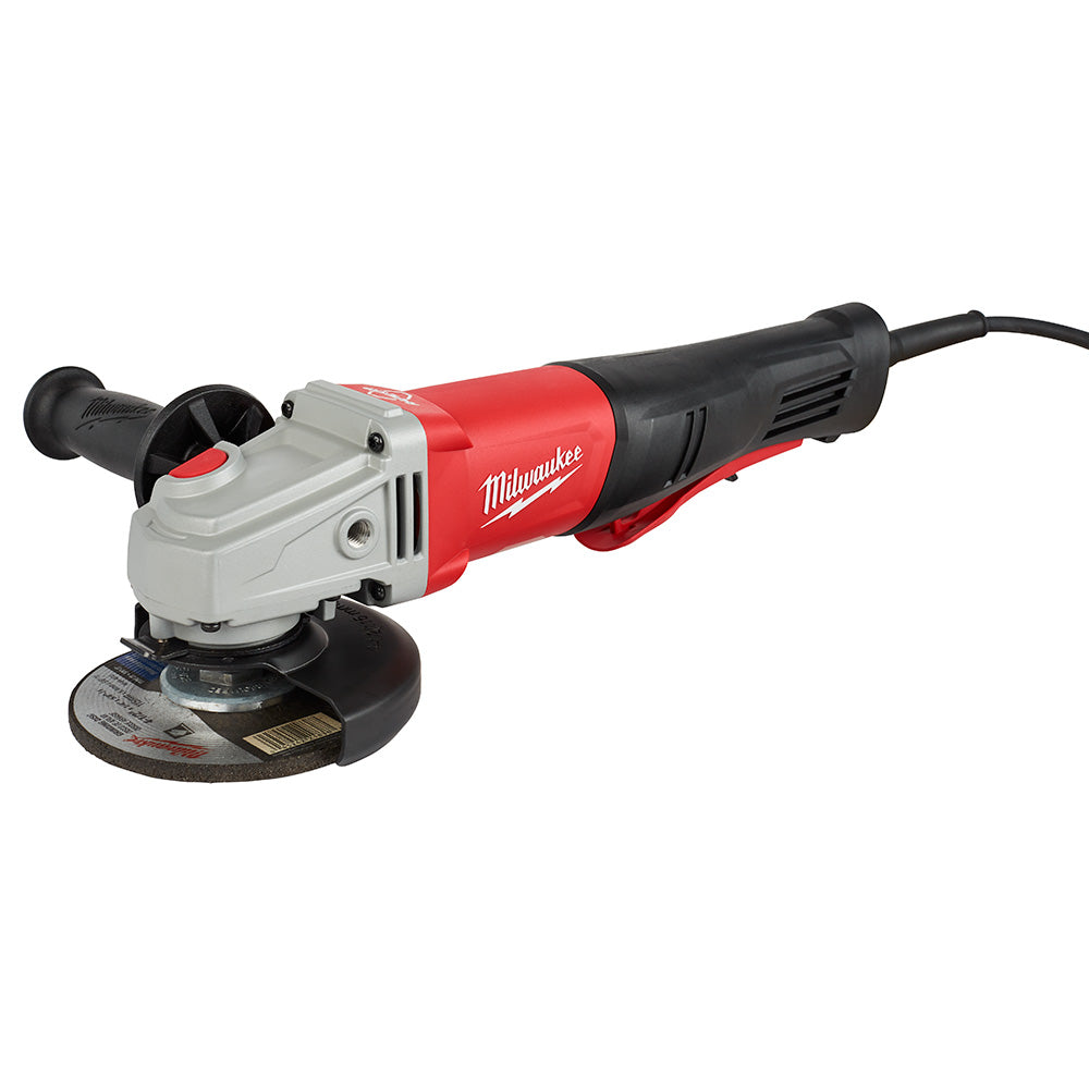 Milwaukee 6143-31 11 Amp 4-1/2" /5" Braking Small Angle Grinder Paddle No-lock