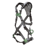 Mine Safety 10194875 V-FIT Harness, B&H D-Rings, QC Leg Straps, Shoulder Pads, Super Extra Large - 3