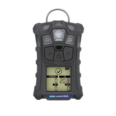 Mine Safety Appliances Company 10178557 ALTAIR 4XR Multigas Detector for LEL O2 H2S CO 4.646" x 2.953" x 2.283" with Charcoal Case and North American Charger