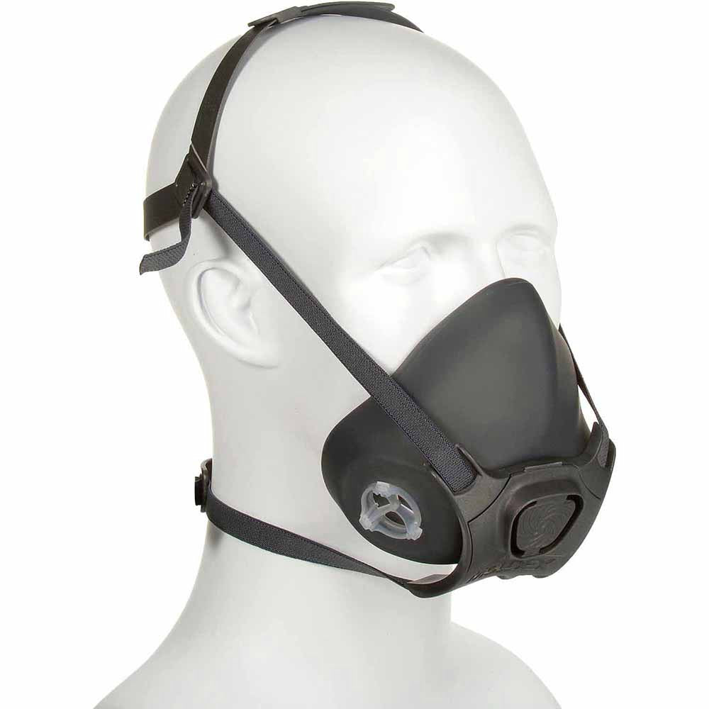 Moldex 7801 7800 Series Premium Silicone Half Mask Respirator, Small - 3