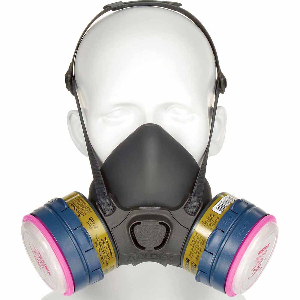 Moldex 7801 7800 Series Premium Silicone Half Mask Respirator, Small - 7