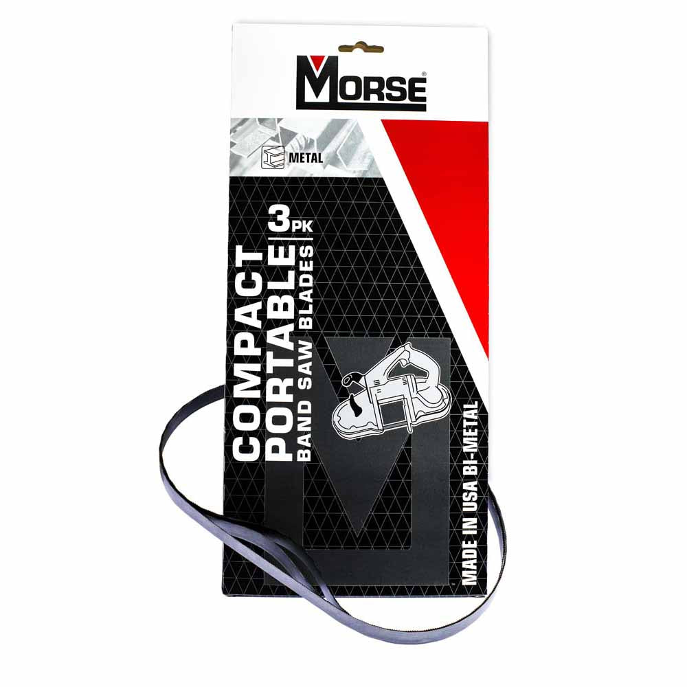 MK Morse 002714 ZWEP321216MC - 32-7/8" X 1/2" X .020" Portable Band Saw Blade, 3 Pack - 2