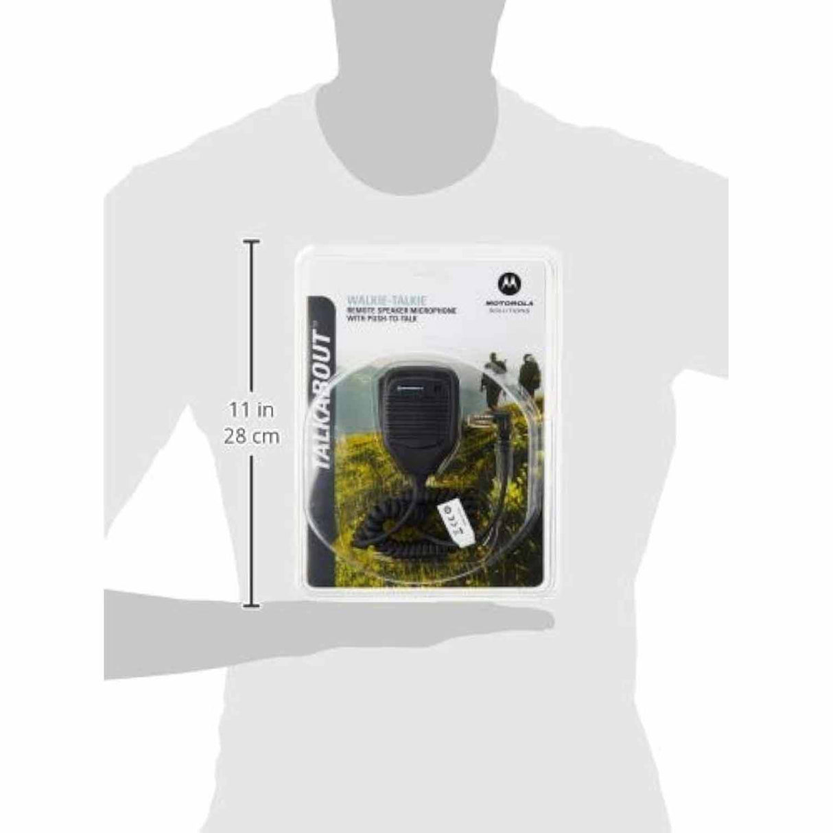 Motorola 53724 Remote Speaker Microphone for Talkabout Walkie-Talkies with PTT - 2