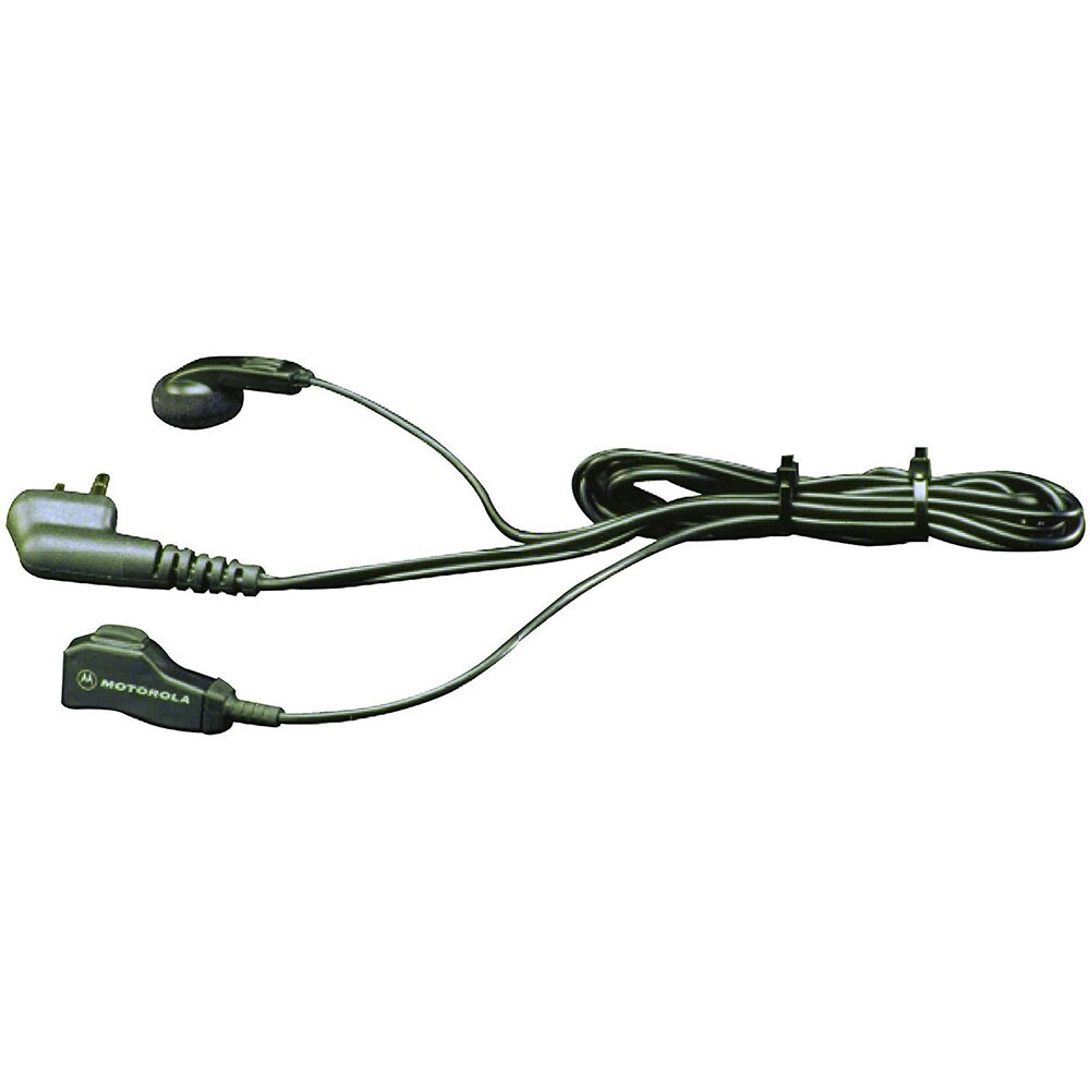 Motorola 53866 Earbud with Clip Push-To-Talk Microphone