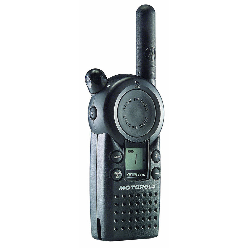 Motorola CLS1110 Professional 1 Watt 1 Channel UHF 2-Way Radio/Walkie Talkie - 3