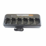 Motorola PMLN6597 CP100D Multi-Unit Charger for CP185/CP100d Two-Way Radios (6-Bay) - 4