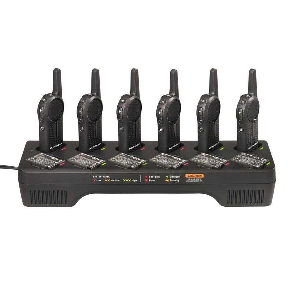 Motorola PMLN7136 DLR Series 12Volts 12-Pocket Multi-Unit Battery Charging Tray for DLR Series - 2
