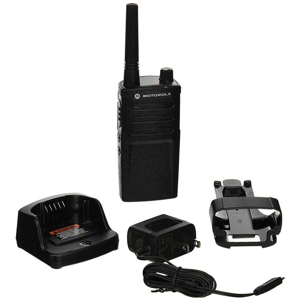 Motorola RMM2050 2-Watt 8-Channel Rugged 5-MURS 2-Way Business Radio with NOAA Weather Alert