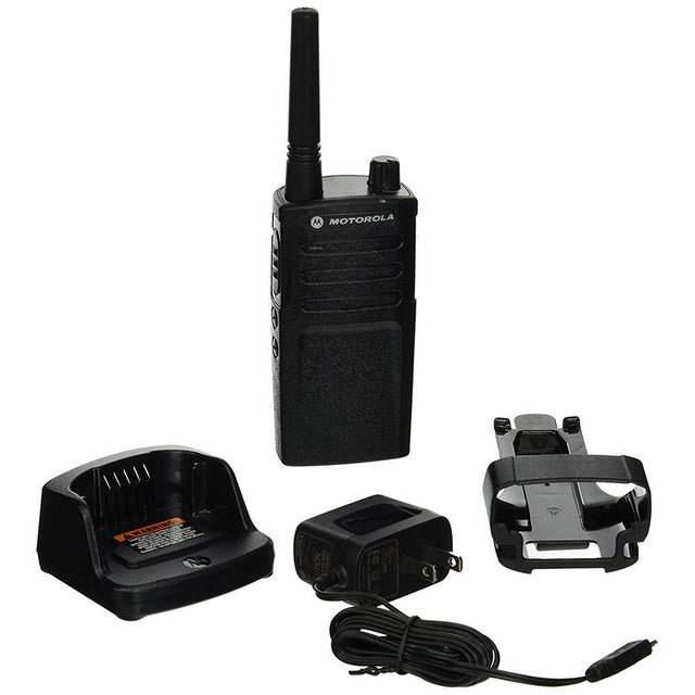 Motorola RMM2050 2-Watt 8-Channel Rugged 5-MURS 2-Way Business Radio with NOAA Weather Alert
