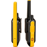 Motorola T470 Talkabout FRS/GMRS Two-Way Radios (2-Pack, Black & Yellow) - 4