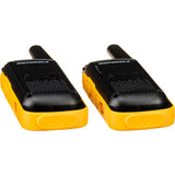 Motorola T470 Talkabout FRS/GMRS Two-Way Radios (2-Pack, Black & Yellow) - 5