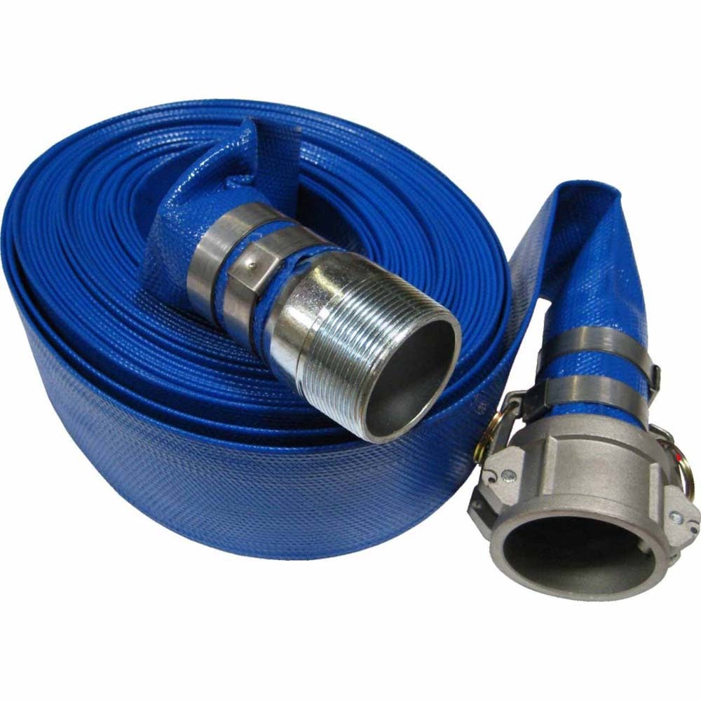 MultiQuip HDQ250 50' Discharge Hose with 2" Q.C.