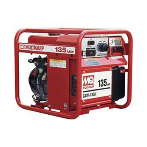 MultiQuip GAW-135H 135 Amps DC, 1500 W/120V AC, Honda GX200 - Welding Generator