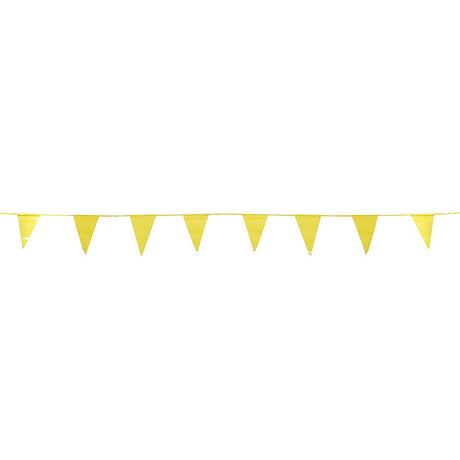 Mutual Industries 15903-41 OSHA Perimeter Marker, Yellow (Pack of 10)