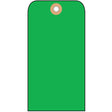 National Marker BPT4G 2-1/8" X 4-1/4" Dark Green Blank Card Stock Tag, 1000 Pack