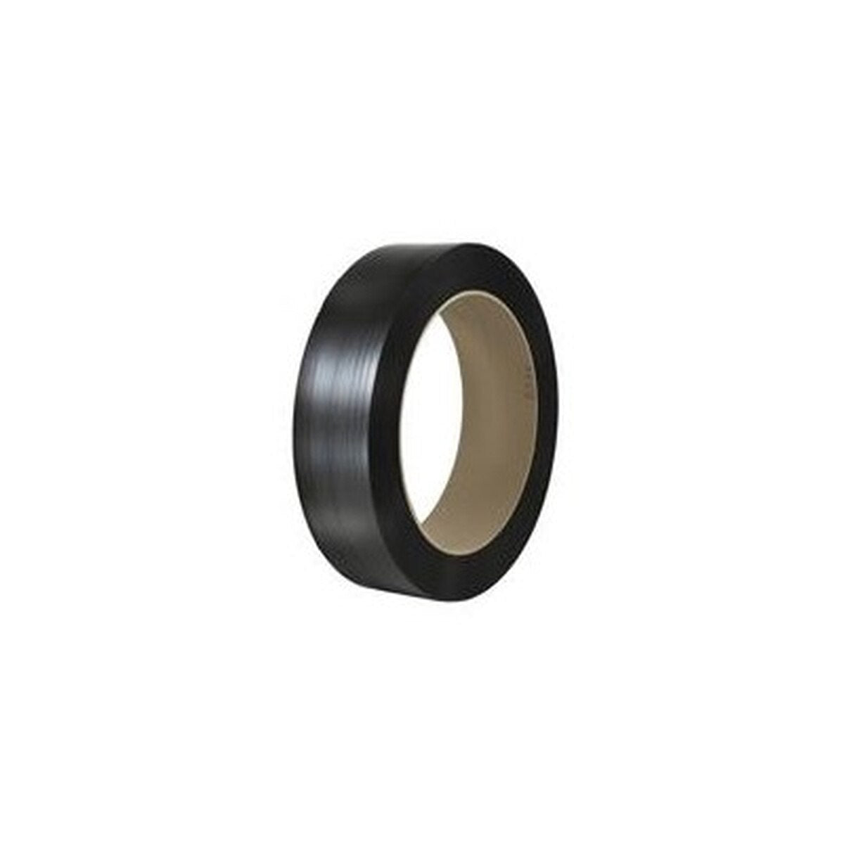 Neway Packaging 080502354 1/2 in Black Hand Grade Polypropylene Strapping 600 lb Break Strength 7200 ft (1 Coil)
