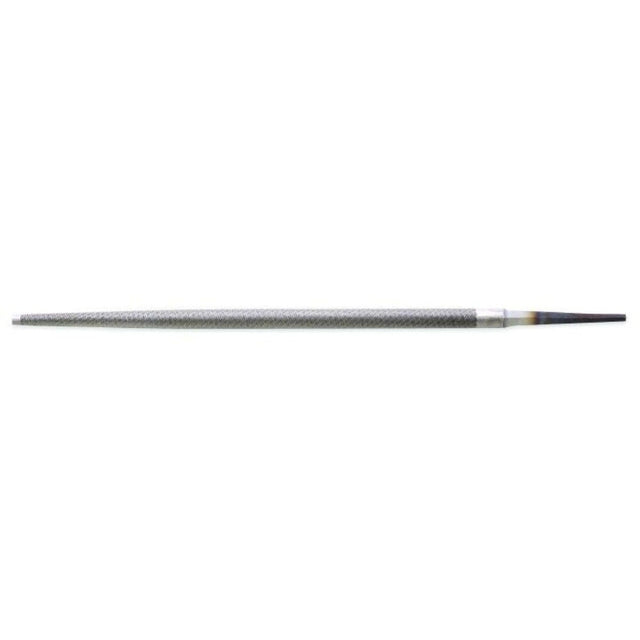 Nicholson 12134 12" Bastard Cut Machinists Boxed Round File for Circular Openings and Concave Surfaces