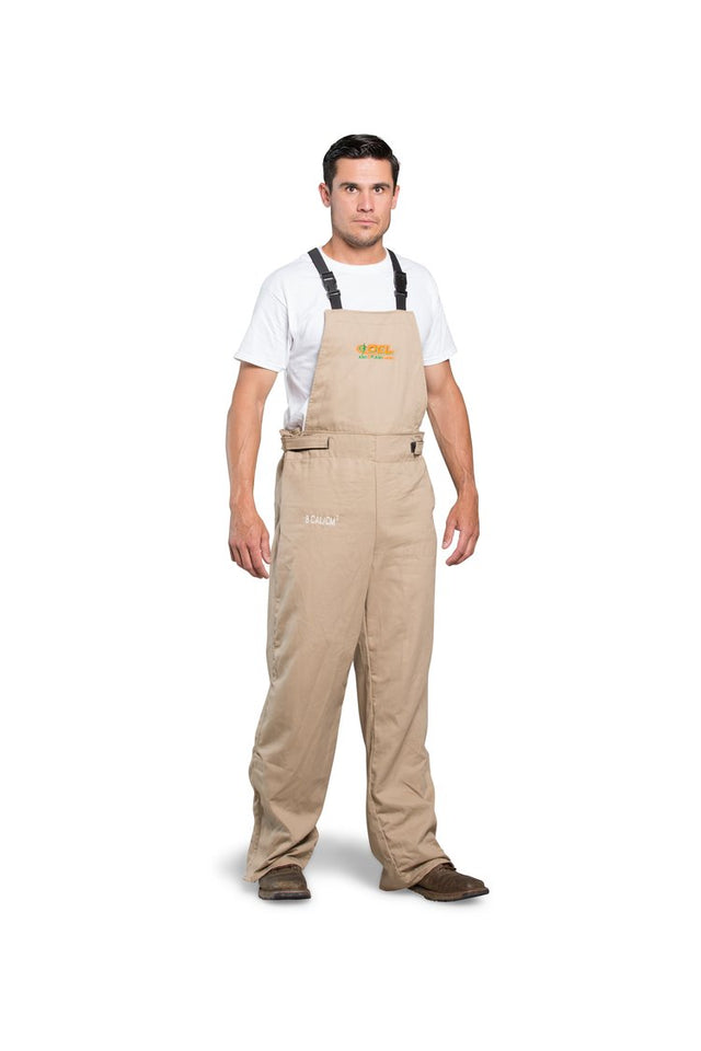 OEL Industries AFW08-KBO 8 Cal Bib Overall - Khaki