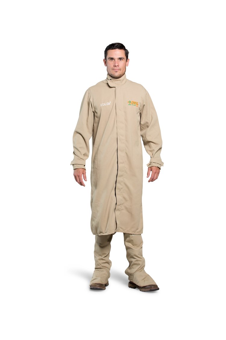 OEL Industries AFW08-KCO 8 CAL 50" Long Coat - Khaki