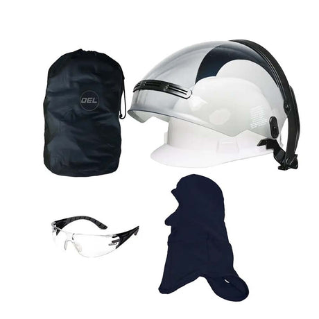 OEL AFW12-NFC-L 12 Cal Arc Flash Coverall Kit Navy Large (Kit)