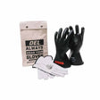 OEL IRG011B10K Class 0 Black Rubber Insulating Glove Kit - Size 10