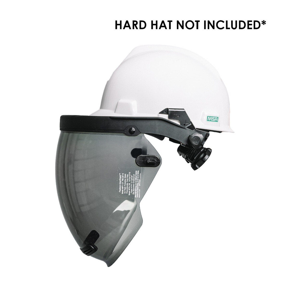 OEL Industries AFW033-FREEDOM 12 Cal Hard Hat Face Shield with Weight Compensating Bracket (1 Pack) - 2