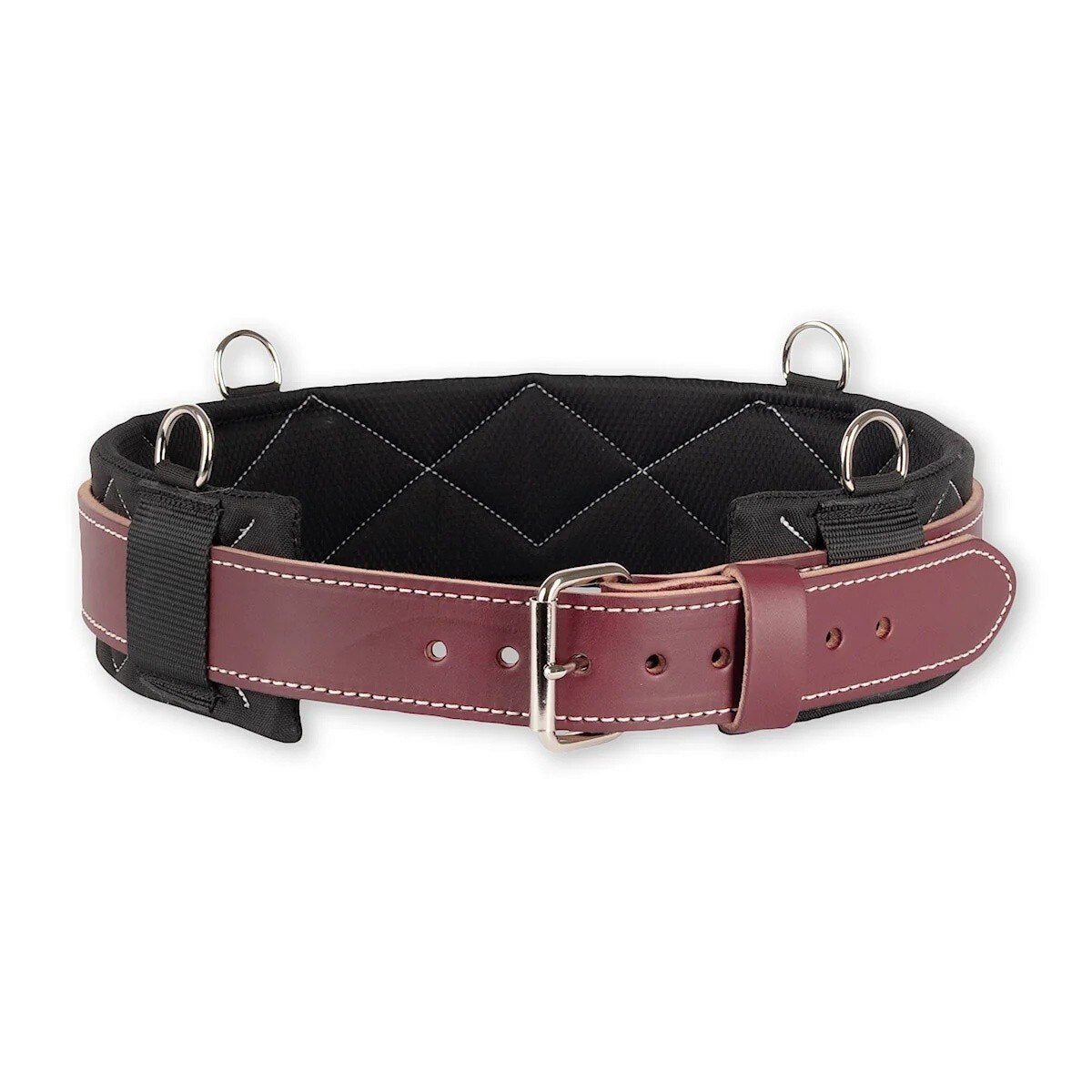 Occidental Leather 5102 M ProFormance 3 1/2" Straight Tool Belt with 2" Leather Overlay Medium - 2