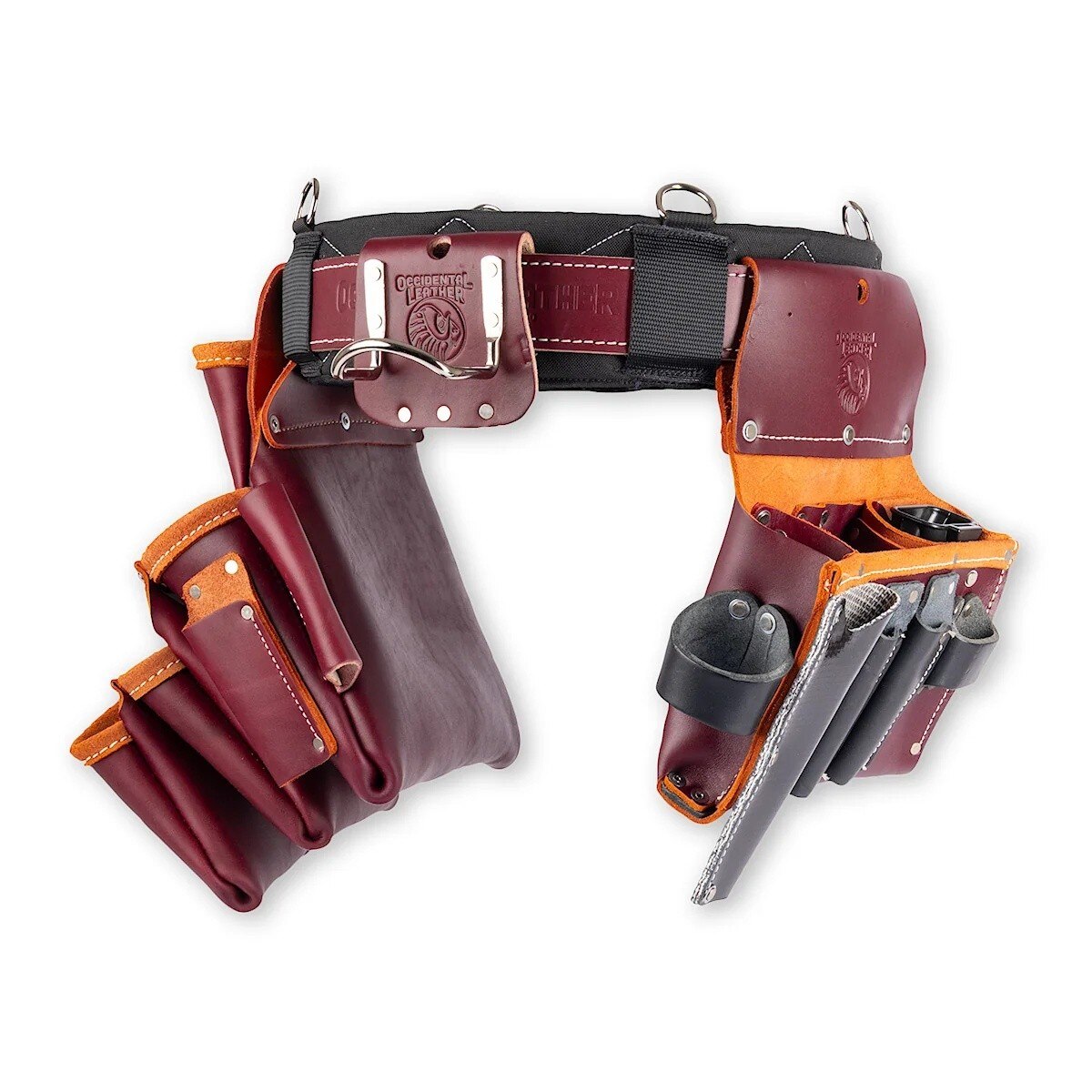 Occidental Leather 5108 M ProFormance Commercial Drywall Tool Belt Setup Medium - 2