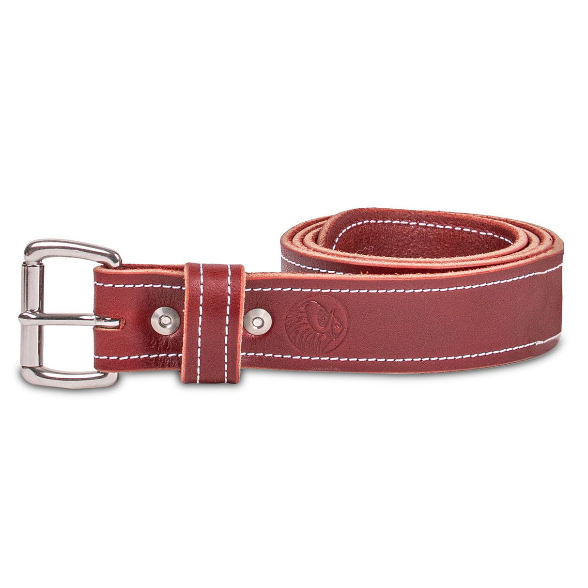 Occidental Leather 5808LG 36" - 40" Red Working Man's Pant Belt - Large - 3