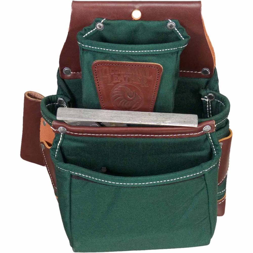 Occidental Leather 8060LH OxyLights 3 Pouch Fastener Bag - Left Handed - 4