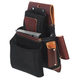 Occidental Leather B8060 OxyLights 3 Pouch Fastener Bag - Black - 2