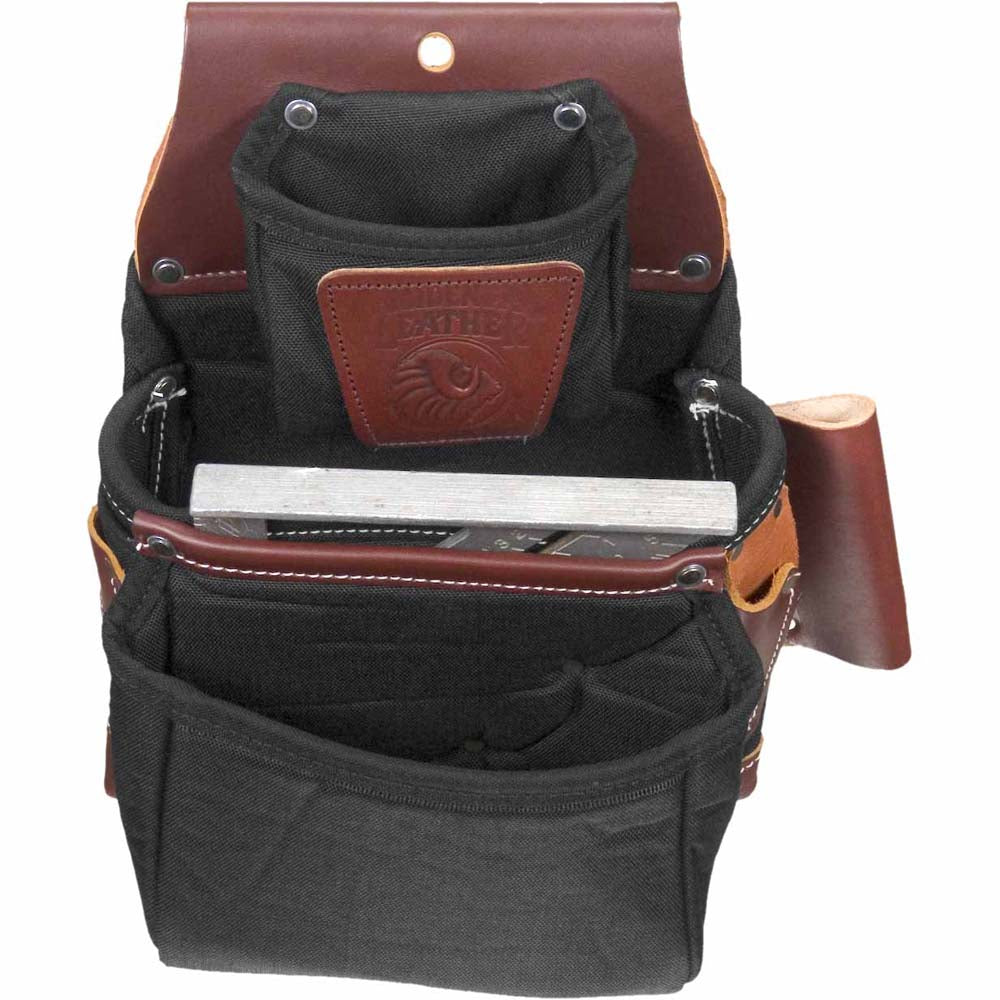 Occidental Leather B8060 OxyLights 3 Pouch Fastener Bag - Black - 2