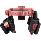 Occidental Leather B8080DB XXL OxyLights Framer Set with Double Outer Bags - Black - 3