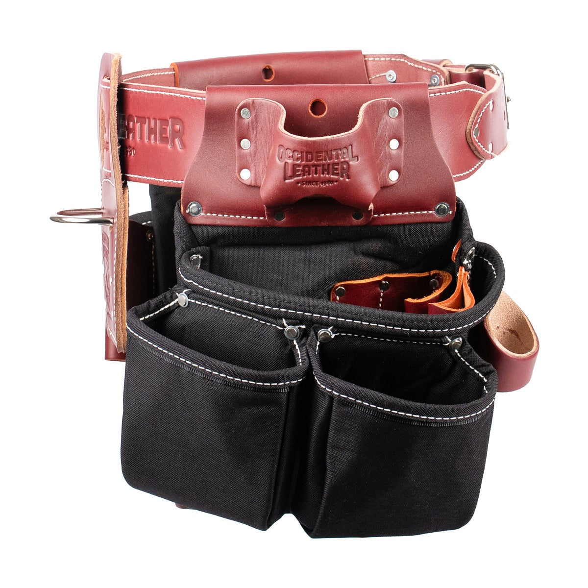 Occidental Leather B8080DB XXL OxyLights Framer Set with Double Outer Bags - Black - 5