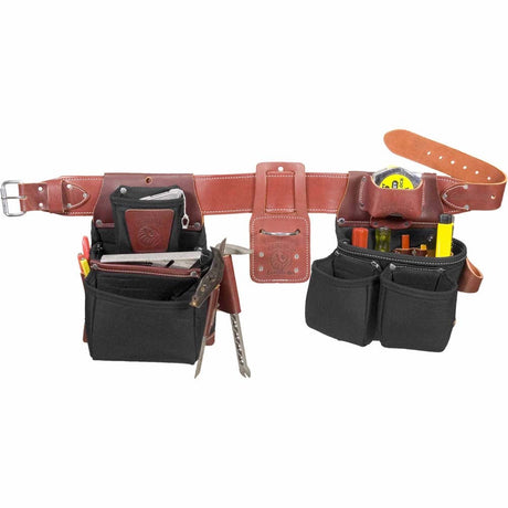 Occidental Leather B8080DB XXXL OxyLights Framer Set with Double Outer Bags - Black