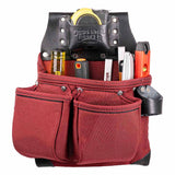 Occidental Leather R8018DB OxyLights 3 Pouch Tool Bag - Red & Black - 2