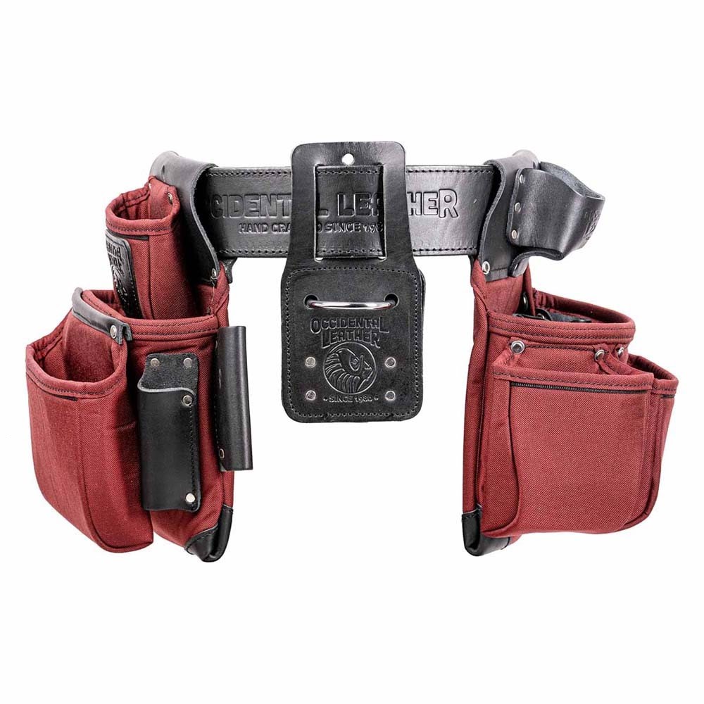 Occidental Leather R8080DB SM OxyLights 7 Bag Framer Set - Red & Black - SM - 6