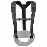 Occidental Leather 420010 Badger Suspenders - Gunmetal