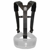 Occidental Leather 420010 Badger Suspenders - Gunmetal - 2
