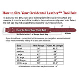 Occidental Leather 5005 LG Belt Liner with Sheepskin - 2