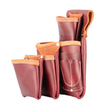 Occidental Leather 5062LH Left Handed 4 Pouch Pro Fastener Bag - 3