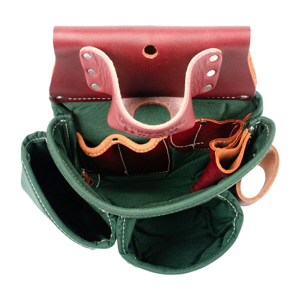 Occidental Leather 8018DBLH Left Handed OxyLights 3 Pouch Tool Bag - 6