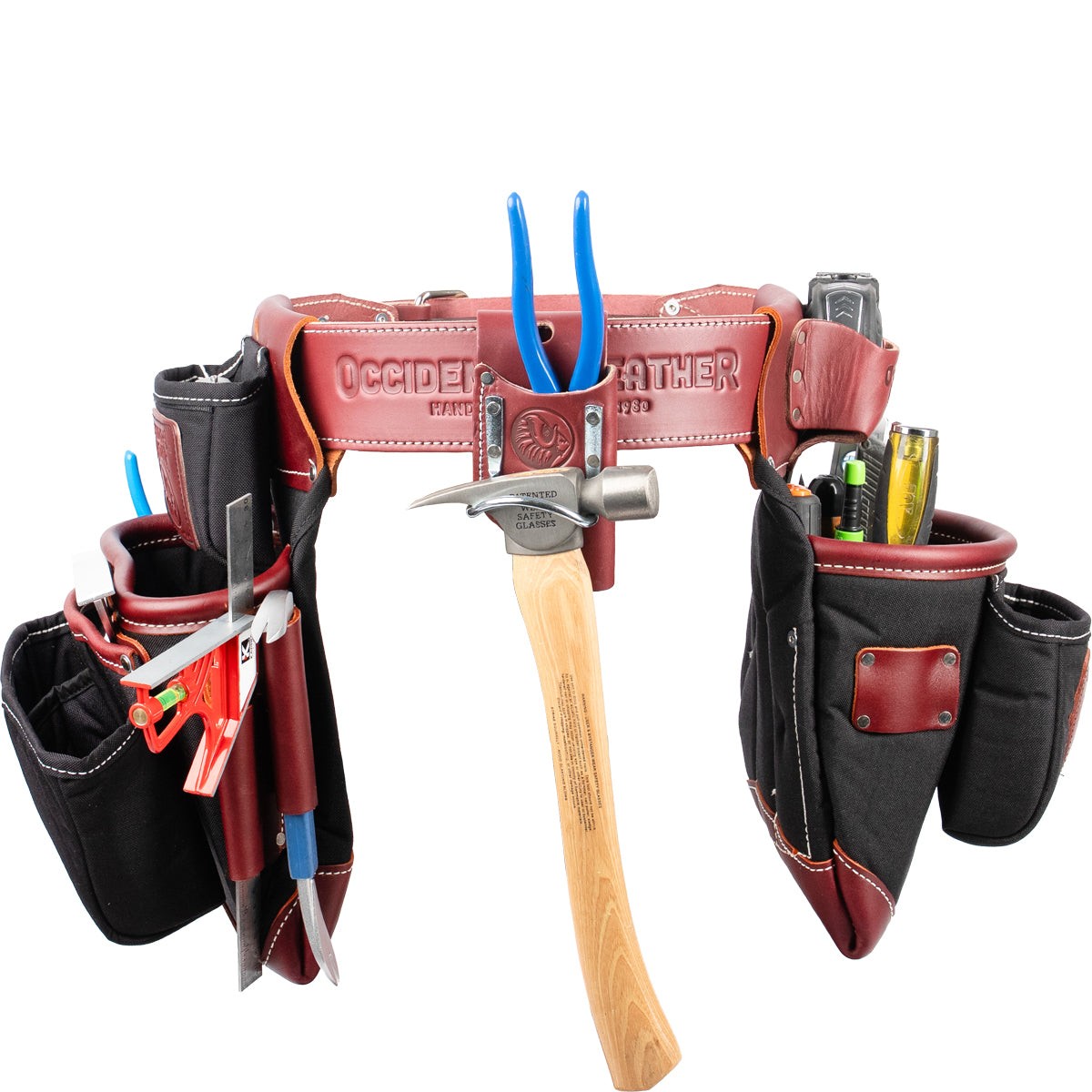 Occidental Leather 8580XL Extra Large FatLip Tool Bag Set - 3