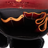 Occidental Leather B8017DBLH Black Left Handed OxyLights 3 Pouch Tool Bag - 6